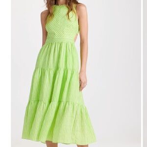 AMUR Giovanna Stripe Day Dress, Size 2